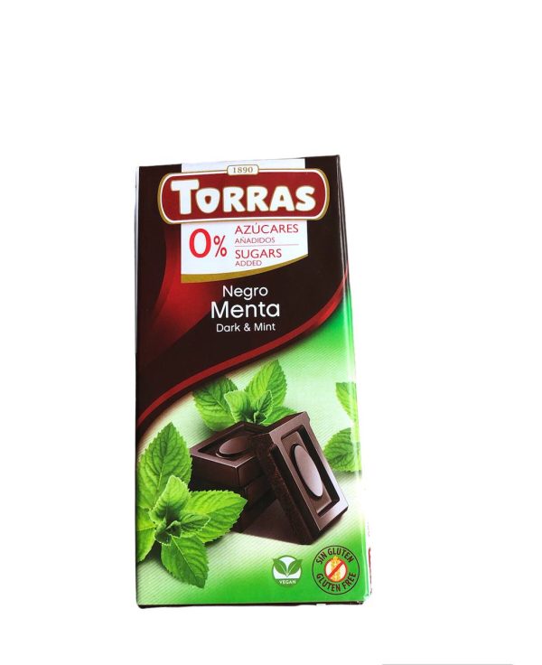 Шоколад чорний з мятою
