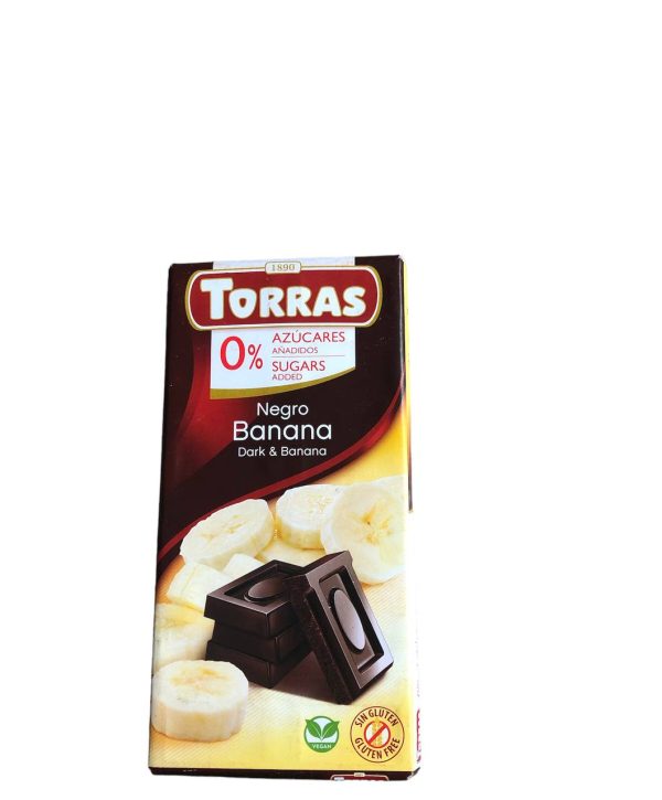 Шоколад чорний з баноном