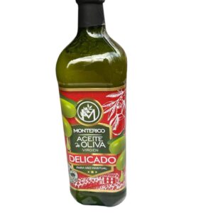 Оливкова олія Monterico Delicado Aceite de Oliva Virgen має м'який, збалансований смак з легкими трав'янистими нотками.