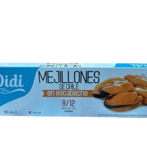 Це мідії в маринаді Didi Mejillones de Chile en Escabeche.