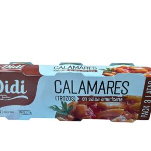Didi Calamares en salsa americana.