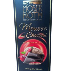 Це шоколад Moser Roth Mousse au Chocolat Sauerkirsch-Chili.