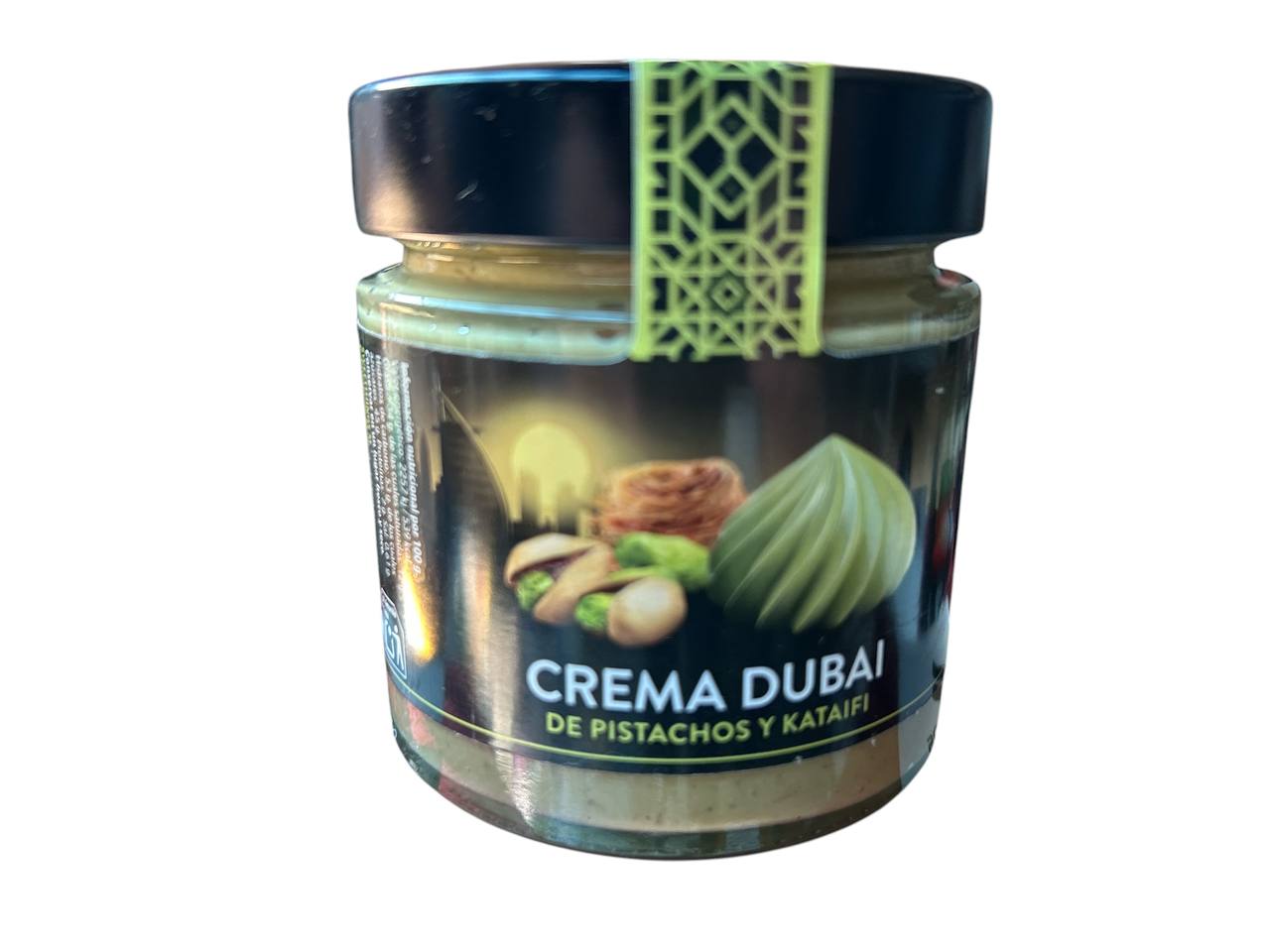 Crema Dubai de Pistachos y Kataifi (Крем "Дубай" з фісташками та кадаїфі).