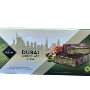 Berclau Dubai Chocolate Style з фісташками та катаїфі.