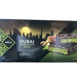 Молочний дубайський шоколад з фісташками та катаїфі Berclau Dubai Chocolate Style 200 г | Східна розкіш смаку